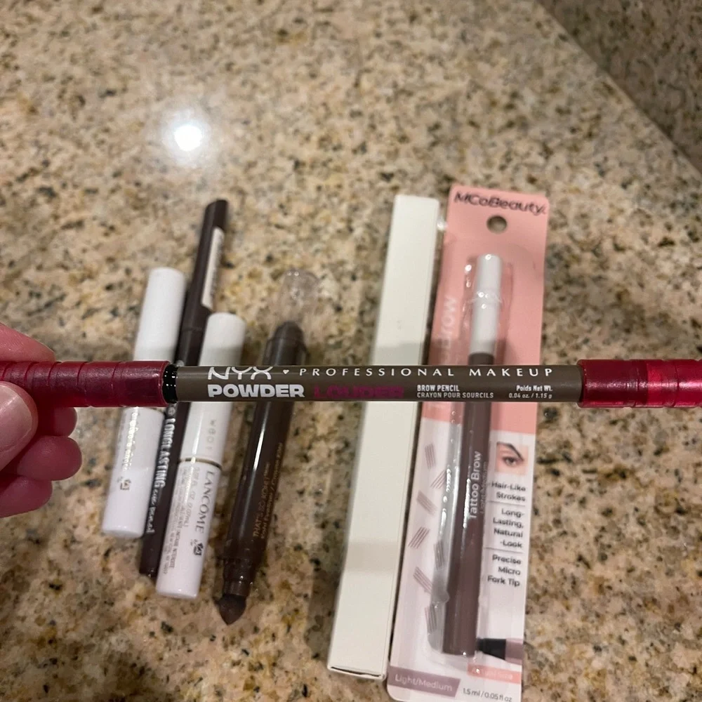 Lancome NYX McoBeauty Refy Essence Flower Beauty Brow Liner Eyeliner Makeup Lot